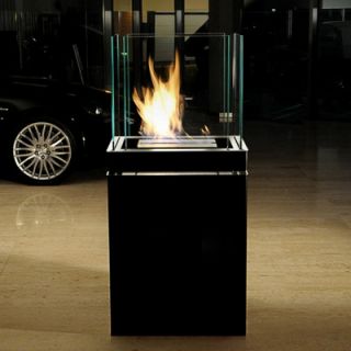 Radius Design Semi Flame Ethanol Fireplace 1*553 Size / Finish 1.7 Liter / S