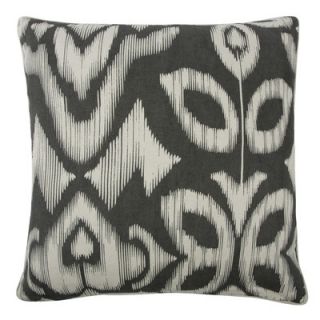 Thomas Paul The Resort Ikat Ase Pillow Cover LN0589 Color Charcoal