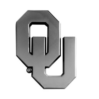 Oklahoma Chromed Metal Emblem