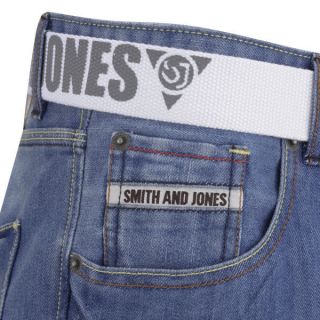 Smith & Jones Mens Furio Jeans   Light Wash      Mens Clothing