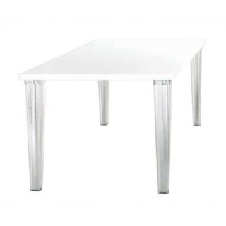 Kartell Top Dining Table 424X Size Small, Finish Glossy White
