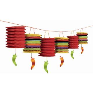 Chili Pepper Fiesta Lantern Garland Toys & Games