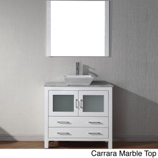Virtu Virtu Usa Dior 32 Inch Single Sink Vanity Set In White White Size Single Vanities
