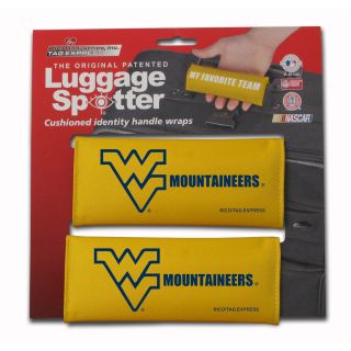 The Original Patented Ncaa West Virginia Mountaineers Luggage Spotter (set Of 2)