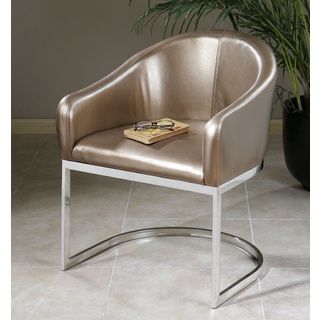 Marah Champagne Accent Chair