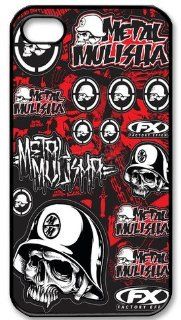 Personalized Metal Mulisha Hard Case for Apple Iphone 4/4s Caseiphone4/4s 847 Cell Phones & Accessories