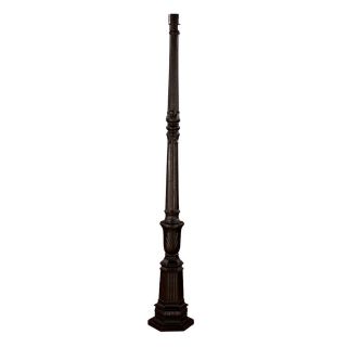 Acclaim Lighting Surface Mounted Posts 75 inch Black Gold Outdoor Light Post