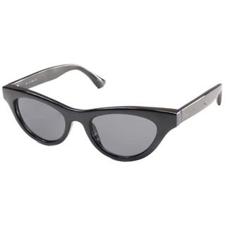 Isaac Mizrahi Womens Im 4 10 Black Cat Eye Plastic Sunglasses