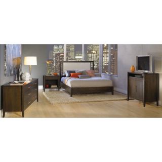 Copeland Furniture Dominion Leather Upholstery Panel Bedroom Collection 1 CAM 10