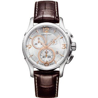Hamilton Men's H32612555 Jazzmaster Chronograph Silver Dial Watch Hamilton Watches