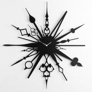 Diamantini & Domeniconi Millelancette Wall Clock 398/B/398/W Color Black