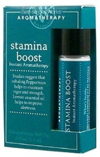 Bath & Body Works Stamina Boost Instant Aromatherapy Roll On 0.3 fl oz (8.5 ml) Health & Personal Care