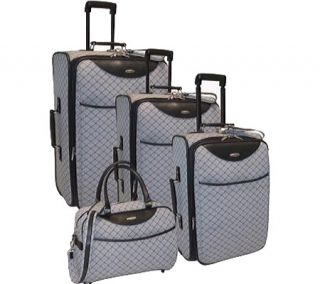 Pierre Cardin Signature 4 Piece Luggage Set