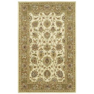 Hand tufted Anabelle Ivory Wool Rug (4 X 6)