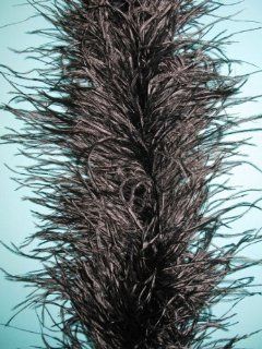 4 Ply Ostrich Feather Boa   BLACK 2 Yards