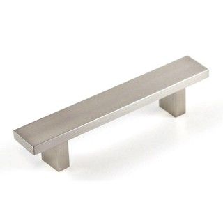 Contemporary Rectangular Design Stainless Steel Finish 6 inch Cabinet Bar Pull Handle (case Of 15)
