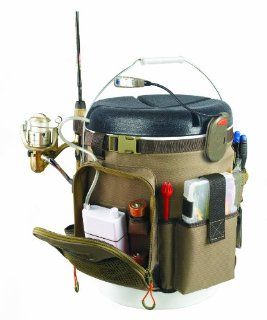 Wild River by CLC WL3506 Tackle Tek Rigger Lighted Bucket Organizer with Plier Holder and Retractable Lanyard, 5 Gallon  Fishing Tackle Storage Bags  Sports & Outdoors