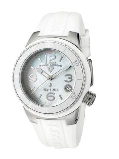 Womens Neptune Casual White Watch by Swiss Legend Watches
