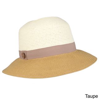 Journee Collection Womens Tonal Ribbon Accent Hat
