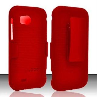 Rubberized Red HOLCB for HTC HTC Rezound 6425 Cell Phones & Accessories