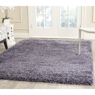 Safavieh New York Shag Purple/ Purple Rug (4 X 6)