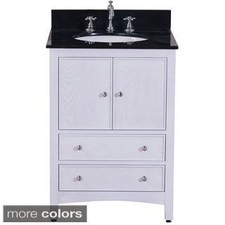 Avanity Westwood 24 inch Single Vanity In White Washed Finish With Sink And Top