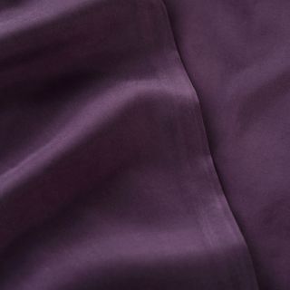 Luxury Linens Inc. Elle   Alix Pure Mulberry Silk Sand Washed Habotai Pillowcase Purple Size Standard