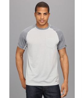 The North Face S/S Rock Crew Tee Mens Short Sleeve Pullover (Gray)