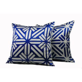 Plush Living Pallas Silk Pillow 32100 Color Dutch Blue