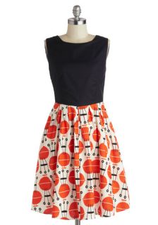 Grill of the Moment Dress  Mod Retro Vintage Dresses