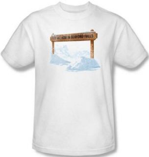 It's a Wonderful Life   Bedford Falls Men's T Shirt Clothing