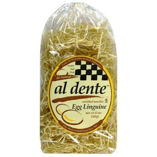 Al Dente Egg Linguine, 12 Ounce Bag (Pack of 12)  Lasagna Pasta  Grocery & Gourmet Food