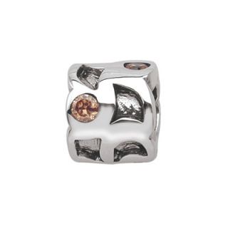 Persona Sterling Silver Patterned Crystals Bead   Zales