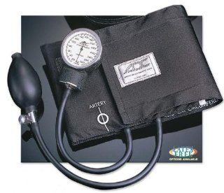 ADC 760LF PROSPHYG Adult Black Sphygmomanometer Latex Free Health & Personal Care