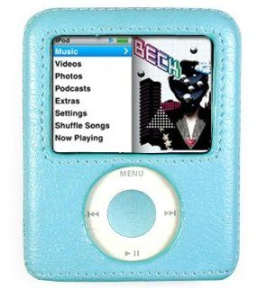 [10709] BABY BLUE  Apple iPod Nano 3 3rd Generation Case Cover. Bonus Ekatomi screen cleaner Cell Phones & Accessories