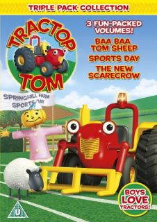 Tractor Tom (Baa Baa Tom Sheep / Sports Day / The New Scarecrow)      DVD