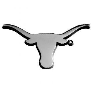 Texas Chromed Metal Emblem