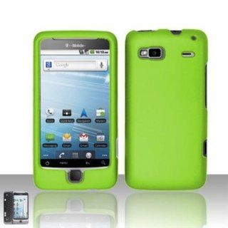 Rubberized Neon Green for HTC HTC T Mobile G2 Cell Phones & Accessories