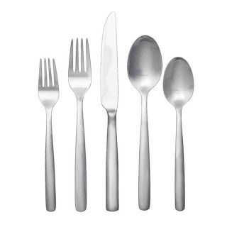 Ginkgo Simple 20 piece Stainless Steel Flatware Set