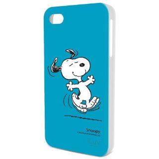 iLuv iCP751SBLU Peanuts Character Case for iPhone 4/4S (Snoopy)   1 Pack   Retail Packaging   Blue Cell Phones & Accessories