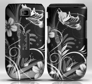 Zizo 4 Items Combo For Alcatel One Touch 768T (Cricket) White Flowers Design Hard Case Snap On Protector Cover + Car Charger + Free Neck Strap + Free Alloy Bottle Opener Dolphin Keychain Cell Phones & Accessories