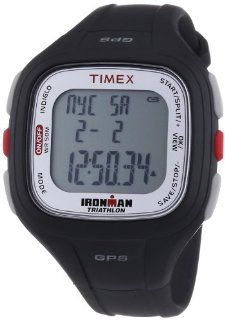 Timex T5K754 Ironman Easy Trainer GPS Resin Strap Trainer, Full Size, Black Timex Sports & Outdoors