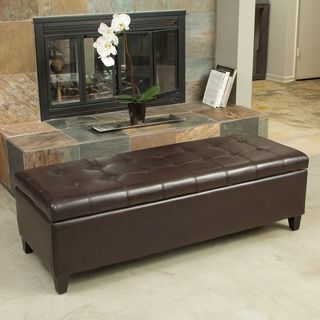 Christopher Knight Home Portsmouth Storage Ottoman With Tray