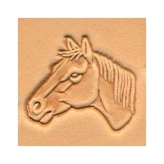 Tandy Leather 3D Horsehead Left Stamp 88364 00
