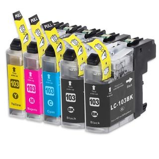 Inkuten Compatible Brother High Yield Ink Cartridges (pack Of 5)