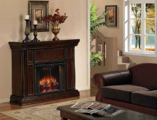 Classic Flame 28WM811RWN 0504/28EF024GRS   28" Williamsburg Electric Fireplace in Walnut   Home Decor Products