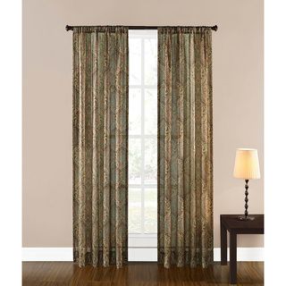 Glendale Paisley Scroll 84 Inch Curtain Panel