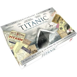 Titanic   Gift Set Presentation Box (Includes 12 Items of Memorabilia)      DVD