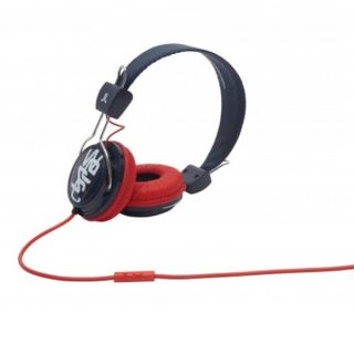 Wesc Conga Headphones with Mic and Volume Control   Medium Blue      Electronics