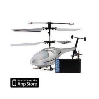 3 Channel I Helicopter 777 171 with Gyro Controlled by iPhone/iPad/iPod iTouch (Silver) 
